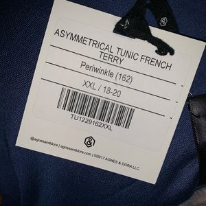 Asymmetrical Tunic